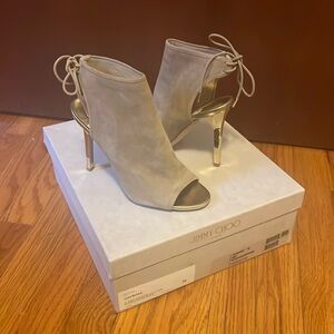 Suede Jimmy shoe sandal